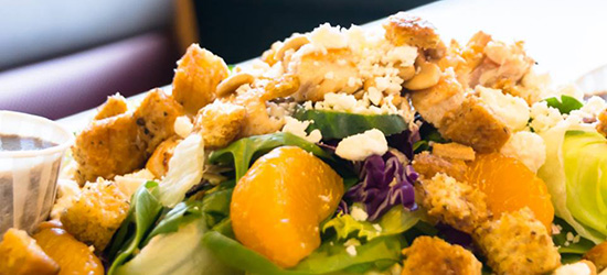 Pecan Chicken Chef Salad